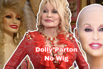 Music star Dolly Parton No Wig